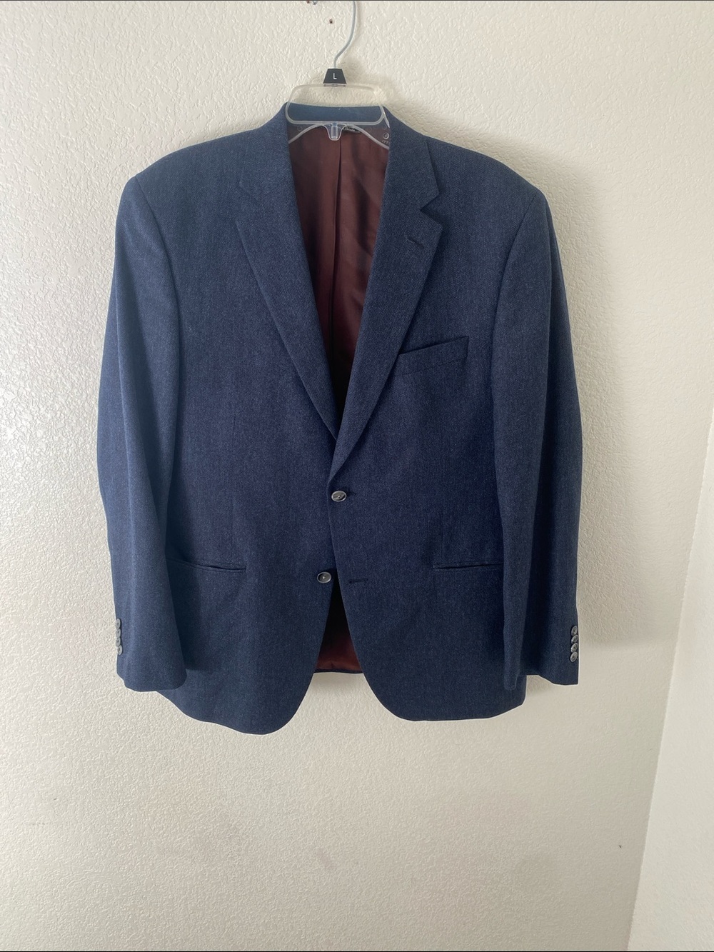 Saks Fifth Avenue Loro Piana Fabric (Cashmere 96% Silk 4%) Men's Blazer  42R